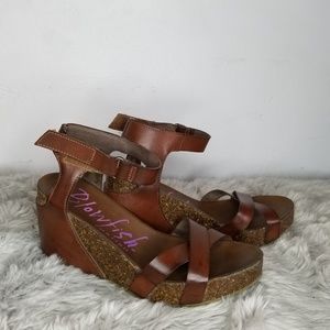 Brown Platform Sandals - Beautiful!